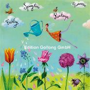 Postkarte Fr�hling (mehrsprachig)